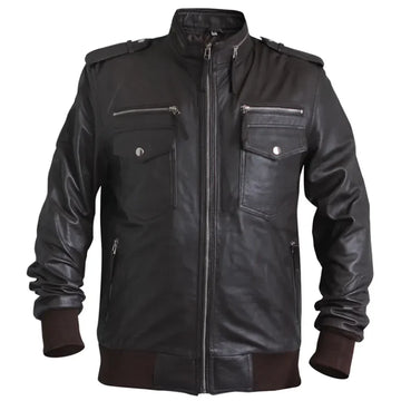 Brooklyn Nine-Nine Black Biker Leather Jacket For Men’s